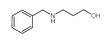 3-(苯甲氨基)-1-丙醇结构式