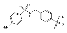 4-(sulfanilylamino-methyl)-benzenesulfonic acid amide结构式