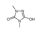 1,4-dimethyl-1,2,4-triazolidine-3,5-dione Structure