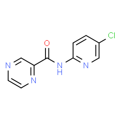 N-(5-Chloro-2-pyridinyl)-2-pyrazinecarboxamide Structure