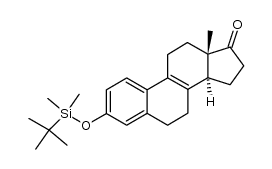 3-tert-butyldimethylsiloxy-8,9-dehydroestrone Structure