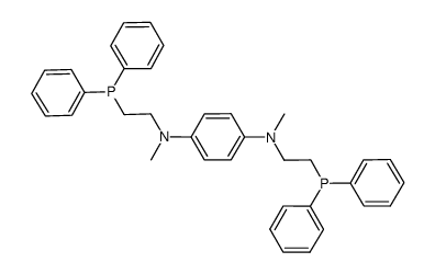 N,N'-dimethyl-N,N'-bis[2-(diphenylphosphino)ethyl]-1,4-phenylenediamine Structure