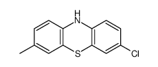 3-chloro-7-methyl-10H-phenothiazine结构式