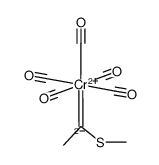 methyl(methylthiolato)carbene(pentacarbonyl)chromium(0)结构式