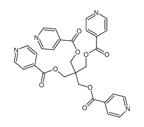 tetrakis(isonicotinoxymethyl)methane Structure