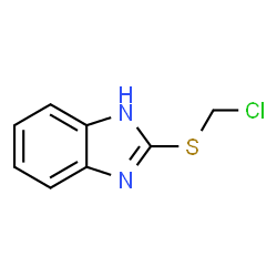 1H-Benzimidazole,2-[(chloromethyl)thio]-(9CI)结构式