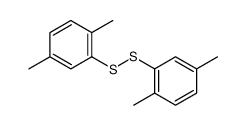 di(2,5-xylyl) disulphide structure