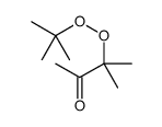 3-tert-butylperoxy-3-methylbutan-2-one Structure