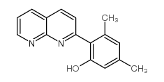 Phenol, 3,5-dimethyl-2-(1,8-naphthyridin-2-yl)- (9CI)结构式