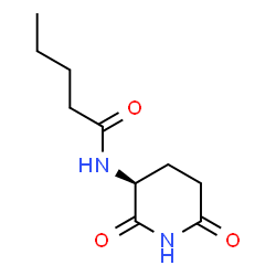 Pentanamide, N-[(3S)-2,6-dioxo-3-piperidinyl]- (9CI) picture