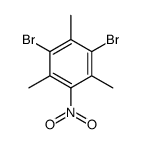 1,3-dibromo-2,4,6-trimethyl-5-nitrobenzene结构式