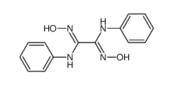 N,N''-dihydroxy-N',N'''-diphenyl-oxalamidine结构式