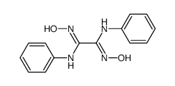 N,N''-dihydroxy-N',N'''-diphenyl-oxalamidine Structure