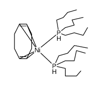 (Bu3P)2Ni(cyclo-octa-1,5-diene)结构式