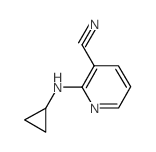 2-(Cyclopropylamino)nicotinonitrile structure