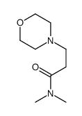 N,N-dimethyl-3-morpholin-4-ylpropanamide结构式