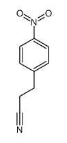 4-硝基-苯丙腈结构式