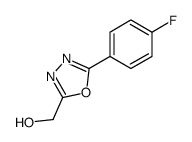 [5-(4-fluorophenyl)-1,3,4-oxadiazol-2-yl]methanol Structure