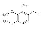 Benzene,1-(chloromethyl)-3,4-dimethoxy-2-methyl-结构式