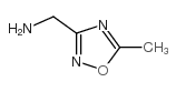 (5-Methyl-1,2,4-oxadiazol-3-yl)methylamine Structure