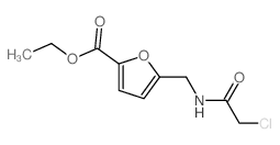 ethyl 5-[[(2-chloroacetyl)amino]methyl]furan-2-carboxylate结构式