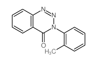 8-(2-methylphenyl)-8,9,10-triazabicyclo[4.4.0]deca-1,3,5,9-tetraen-7-one Structure