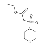 (morpholine-4-sulfonyl)-acetic acid ethyl ester Structure