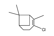 4-chloro-5,7,7-trimethylbicyclo[4.1.1]oct-4-ene结构式