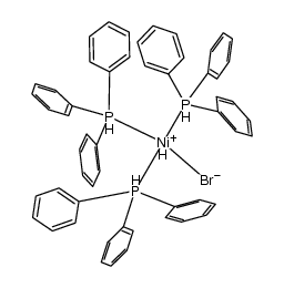 hydridotris(triphenylphosphine)nickel bromide结构式