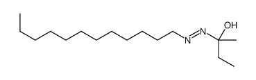 2-(dodecyldiazenyl)butan-2-ol结构式