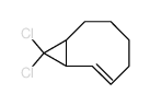 (6E)-9,9-dichlorobicyclo[6.1.0]non-6-ene结构式