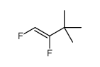 1,2-difluoro-3,3-dimethylbut-1-ene结构式