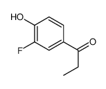 3-Fluoro-4-hydroxypropiophenone Structure