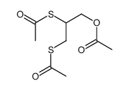 2,3-bis(acetylsulfanyl)propyl acetate结构式