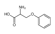 (+-)-β-Phenoxyalanin Structure
