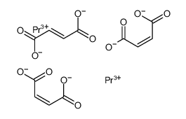 (E)-but-2-enedioate,praseodymium(3+) Structure