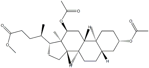 3β,12α-Bis(acetyloxy)-5α-cholan-24-oic acid methyl ester picture