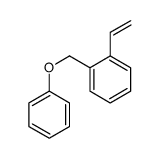 1-ethenyl-2-(phenoxymethyl)benzene Structure