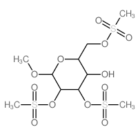 6-methoxy-4,5-bis(methylsulfonyloxy)-2-(methylsulfonyloxymethyl)oxan-3-ol picture