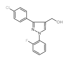 (3-(4-chlorophenyl)-1-(2-fluorophenyl)-1h-pyrazol-4-yl)methanol picture