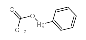 Phenylmercuric acetate structure