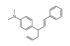 N,N-dimethyl-4-(1-phenylhexa-1,5-dien-3-yl)aniline Structure