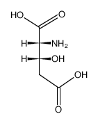 erythro-3-hydroxyglutamic acid结构式