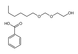 benzoic acid,2-(hexoxymethoxy)ethanol Structure