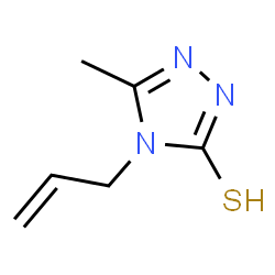 4-ALLYL-5-METHYL-4H-1,2,4-TRIAZOLE-3-THIOL Structure