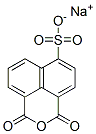 1,3-Dioxo-1H,3H-naphtho[1,8-cd]pyran-6-sulfonic acid sodium salt结构式