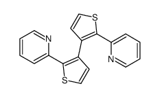 2-[3-(2-pyridin-2-ylthiophen-3-yl)thiophen-2-yl]pyridine结构式
