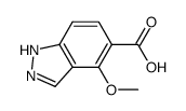 4-methoxy-1H-indazole-5-carboxylic acid Structure