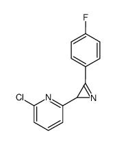 2-chloro-6-(3-(4-fluorophenyl)-2H-azirin-2-yl)pyridine Structure