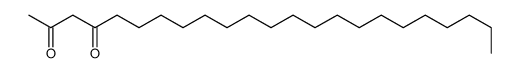 tricosane-2,4-dione结构式